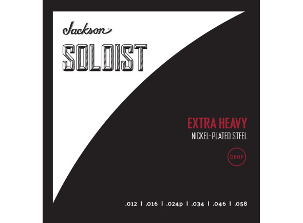 Jackson Soloist Strings Drop Extra Heavy .012-.058 Jackson Soloist Strings Drop Extra Heavy .012-.058